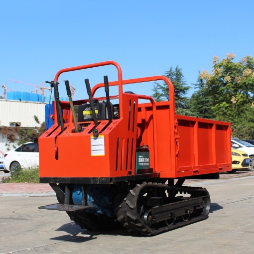 Ảnh của Xe vận tải hàng hóa bánh xích R215, Xe vận tải nông sản 1 tấn tự đổ ben