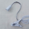 Ảnh của Chân đèn bàn bằng nhựa dạng kẹp kèm đui xoáy E27, dài 33/43/53cm