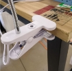 Ảnh của Chân đèn bàn bằng nhựa dạng kẹp kèm đui xoáy E27, dài 33/43/53cm
