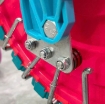 Ảnh của Phụ kiện máy gieo hạt tự động WE20R-LN, Con lăn nén đất kèm khung gắn bằng thép