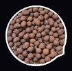 Ảnh của Sỏi nhẹ, Hạt đất sét nung LECA-1625, Expanded clay pebbles LECA size 16-25mm, 1kg