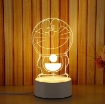 Ảnh của [ Ngẫu Nhiên ] Đèn ngủ, đèn trang trí Led 3D GO-005, Đèn ngủ 7 màu mini