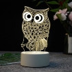 Ảnh của [ Ngẫu Nhiên ] Đèn ngủ, đèn trang trí Led 3D GO-005, Đèn ngủ 7 màu mini