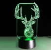 Ảnh của [ Ngẫu Nhiên ] Đèn ngủ, đèn trang trí Led 3D GO-005, Đèn ngủ 7 màu mini