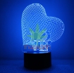 Ảnh của [ Ngẫu Nhiên ] Đèn ngủ, đèn trang trí Led 3D GO-005, Đèn ngủ 7 màu mini