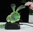 Ảnh của [ Ngẫu Nhiên ] Đèn ngủ, đèn trang trí Led 3D GO-005, Đèn ngủ 7 màu mini