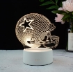 Ảnh của [ Ngẫu Nhiên ] Đèn ngủ, đèn trang trí Led 3D GO-005, Đèn ngủ 7 màu mini