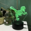 Ảnh của [ Ngẫu Nhiên ] Đèn ngủ, đèn trang trí Led 3D GO-005, Đèn ngủ 7 màu mini