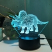 Ảnh của [ Ngẫu Nhiên ] Đèn ngủ, đèn trang trí Led 3D GO-005, Đèn ngủ 7 màu mini