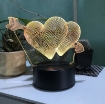 Ảnh của [ Ngẫu Nhiên ] Đèn ngủ, đèn trang trí Led 3D GO-005, Đèn ngủ 7 màu mini