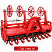 Ảnh của Xới đất quay PK3-XD4250, Dàn xới Kèm Trải Dây tưới Màng phủ