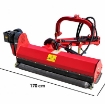 Ảnh của Máy cắt cỏ lề đường treo 3 điểm, rộng 112 CM, dịch chuyển ngang bằng thủy lực qua PTO, phù hợp máy kéo 30–35 HP, máy nghiền cành cây/ cỏ dại kiểu treo, máy nghiền bờ kè