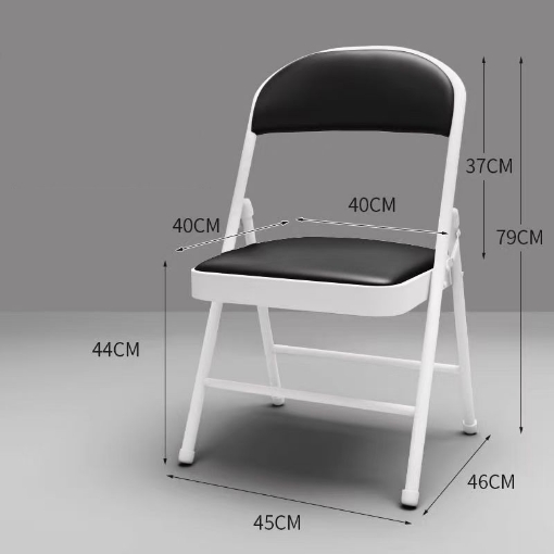 Ảnh của Ghế gấp khung thép GHG021, Ghế gấp văn phòng khung sơn tĩnh điện