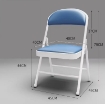 Ảnh của Ghế gấp khung thép GHG021, Ghế gấp văn phòng khung sơn tĩnh điện