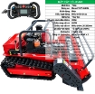 Ảnh của Máy cắt cỏ JF-800, Rô bốt cắt cỏ rộng 80cm, Máy cắt cỏ điều khiển từ xa