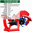 Ảnh của Máy Đào Mương Rãnh PK3-DMR220, Dàn Đào Rãnh Treo 3 Điểm, Máy Đào Đất Đa Năng Cho Máy Cày