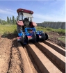Ảnh của Máy lên luống dâu tây PK3-LLD350, treo 3 điểm, lên luống trồng dưa hấu, rau, đào rãnh thoát nước