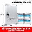 Ảnh của Tủ treo chìa khóa TCK-N24, Hộp quản lý chìa khóa gắn tường bằng Nhôm