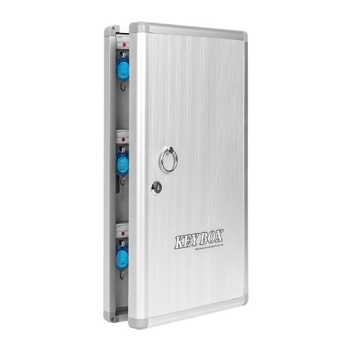 Ảnh của Tủ treo chìa khóa TCK-N150, Hộp quản lý chìa khóa gắn tường bằng Nhôm
