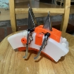 Ảnh của Máy gieo hạt răng kép RK-CG, Máy gieo hạt Kết hợp Bón phân một hàng miệng Inox