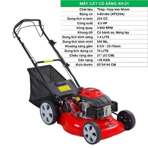 Ảnh của Máy cắt cỏ XH-21A, Chạy xăng 4 kỳ, Máy cắt cỏ Sân vận động Sân golf