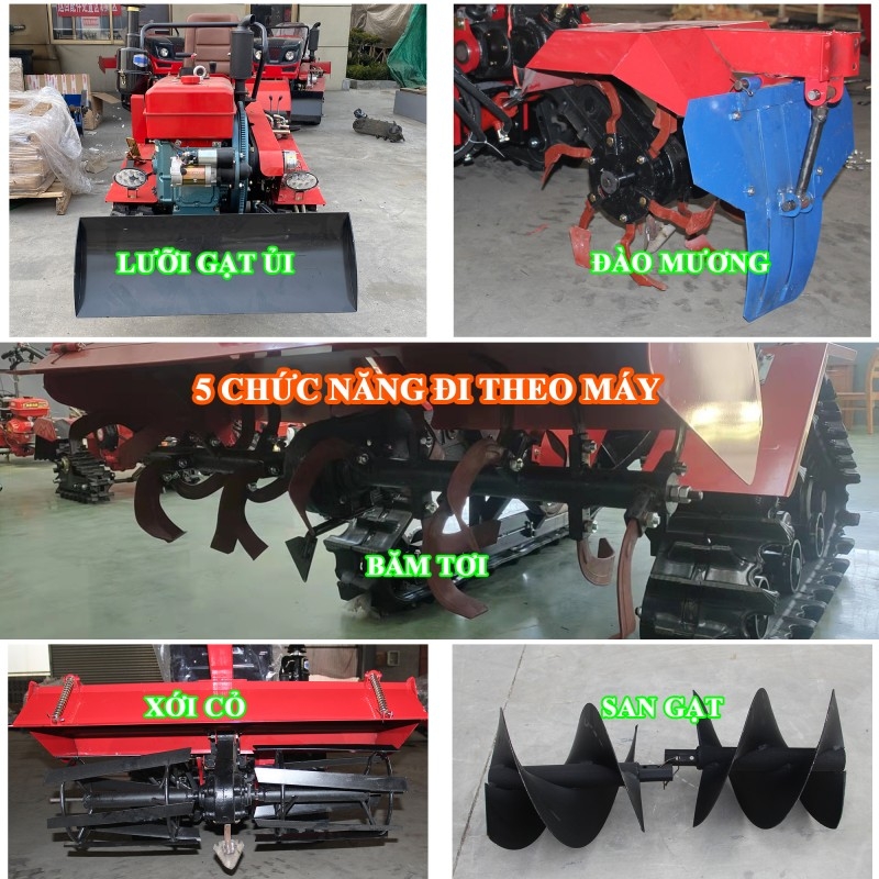 phụ kiện máy cày 25hp