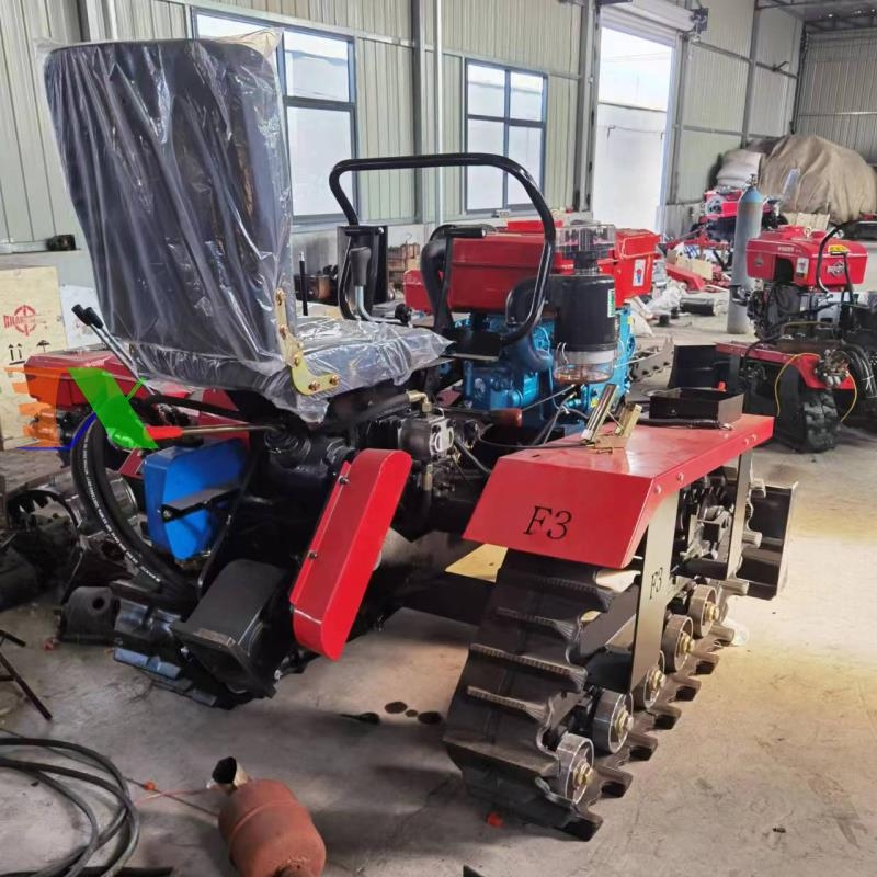 Máy cày bánh xích 35HP Tháp Xanh 
