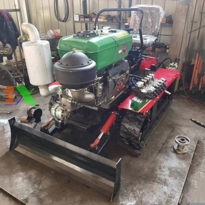Máy cày bánh xích 50HP Tháp Xanh