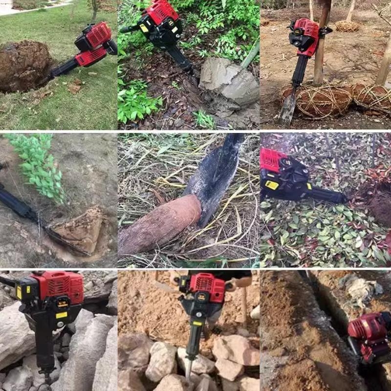 Máy Đánh Gốc, Bứng Cây