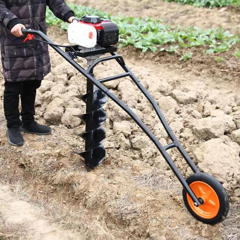 Máy Đào Lỗ Trồng Cây Tháp Xanh