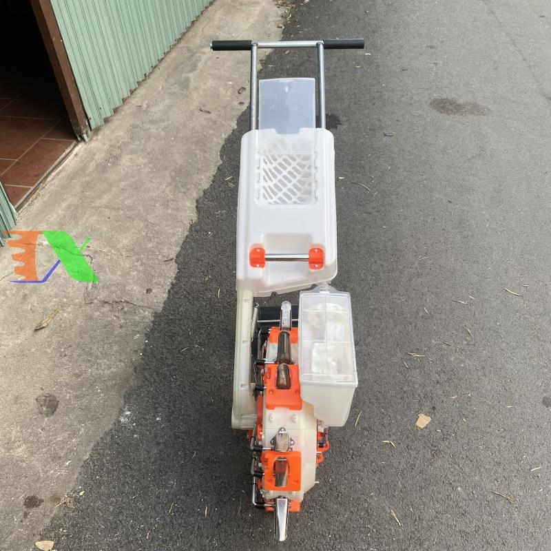 máy gieo hạt răng kép tháp xanh 